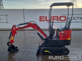 Unused 2024 JPC HT12 Micro Excavators For Auction: Leeds – 22nd, 23rd, 24th & 25th January 25 @ 8:00am full