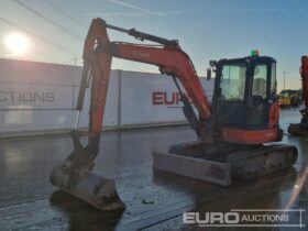 2013 Kubota U55-4 Mini Excavators For Auction: Leeds – 22nd, 23rd, 24th & 25th January 25 @ 8:00am