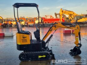 Unused 2024 JPC HT12 Micro Excavators For Auction: Leeds – 22nd, 23rd, 24th & 25th January 25 @ 8:00am full