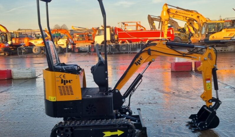 Unused 2024 JPC HT12 Micro Excavators For Auction: Leeds – 22nd, 23rd, 24th & 25th January 25 @ 8:00am full