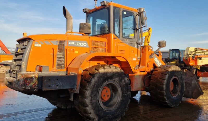 2011 Doosan DL200 Wheeled Loaders For Auction: Leeds – 22nd, 23rd, 24th & 25th January 25 @ 8:00am full