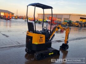 Unused 2024 JPC HT12 Micro Excavators For Auction: Leeds – 22nd, 23rd, 24th & 25th January 25 @ 8:00am full