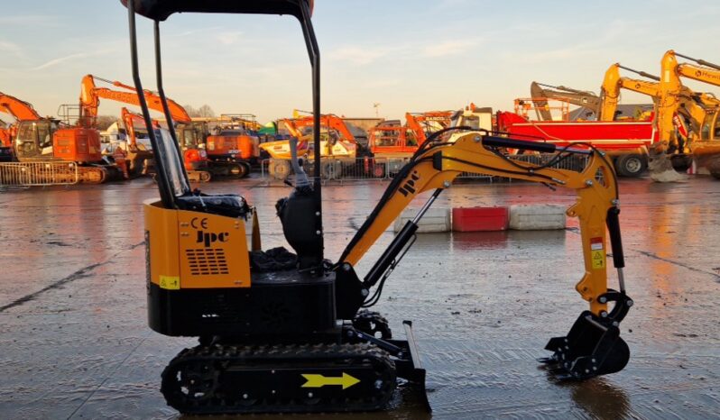 Unused 2024 JPC HT12 Micro Excavators For Auction: Leeds – 22nd, 23rd, 24th & 25th January 25 @ 8:00am full