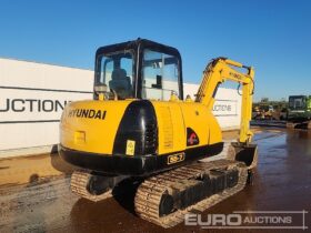 Hyundai R55-7 Mini Excavators For Auction: Dromore – 21st & 22nd February 2025 @ 9:00am For Auction on 2025-02-22 full