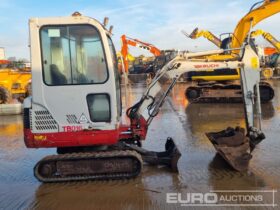 2012 Takeuchi TB016 Mini Excavators For Auction: Leeds – 22nd, 23rd, 24th & 25th January 25 @ 8:00am full