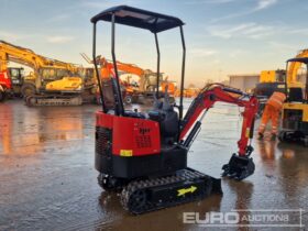 Unused 2024 JPC HT12 Micro Excavators For Auction: Leeds – 22nd, 23rd, 24th & 25th January 25 @ 8:00am full