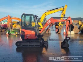 2015 Kubota U27-4 Mini Excavators For Auction: Leeds – 22nd, 23rd, 24th & 25th January 25 @ 8:00am full