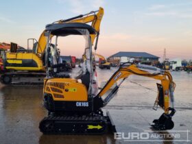 Unused 2024 Captok CK16S Micro Excavators For Auction: Leeds – 22nd, 23rd, 24th & 25th January 25 @ 8:00am full