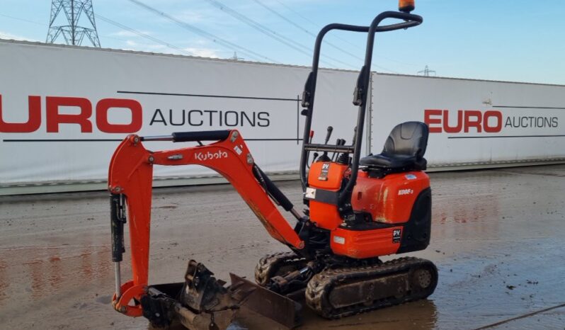 2020 Kubota K008-3 Micro Excavators For Auction: Leeds – 22nd, 23rd, 24th & 25th January 25 @ 8:00am