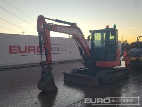 2016 Kubota U48-4 Mini Excavators For Auction: Leeds – 22nd, 23rd, 24th & 25th January 25 @ 8:00am