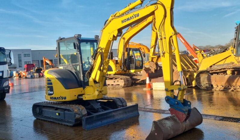 2019 Komatsu PC55MR-5M0 Mini Excavators For Auction: Leeds – 22nd, 23rd, 24th & 25th January 25 @ 8:00am full