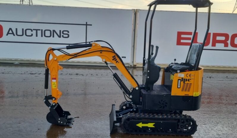 Unused 2024 JPC HT12 Micro Excavators For Auction: Leeds – 22nd, 23rd, 24th & 25th January 25 @ 8:00am full