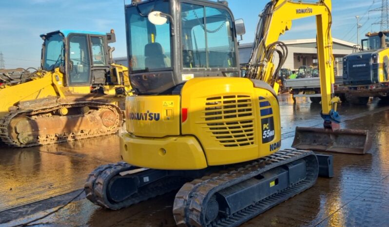 2019 Komatsu PC55MR-5M0 Mini Excavators For Auction: Leeds – 22nd, 23rd, 24th & 25th January 25 @ 8:00am full