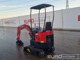 Unused 2024 JPC HT12 Micro Excavators For Auction: Leeds – 22nd, 23rd, 24th & 25th January 25 @ 8:00am full