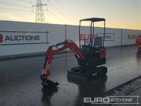 Unused 2024 JPC HT12 Micro Excavators For Auction: Leeds – 22nd, 23rd, 24th & 25th January 25 @ 8:00am