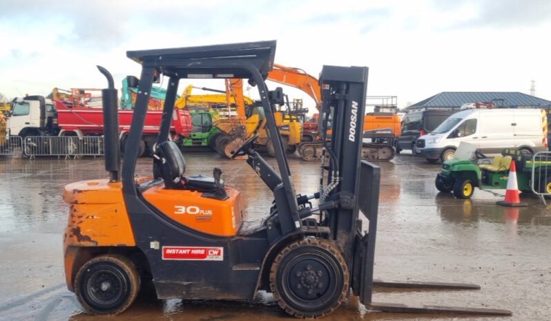 2018 Doosan D30GP Forklifts For Auction: Leeds – 22nd, 23rd, 24th & 25th January 25 @ 8:00am full