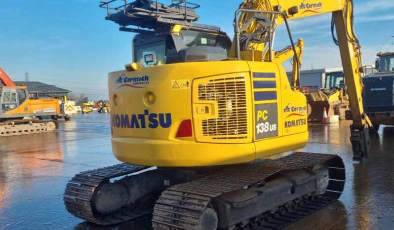 2017 Komatsu PC138US-11 10 Ton+ Excavators For Auction: Leeds – 22nd, 23rd, 24th & 25th January 25 @ 8:00am full