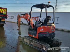 2016 Kubota U27-4 Mini Excavators For Auction: Leeds – 22nd, 23rd, 24th & 25th January 25 @ 8:00am full