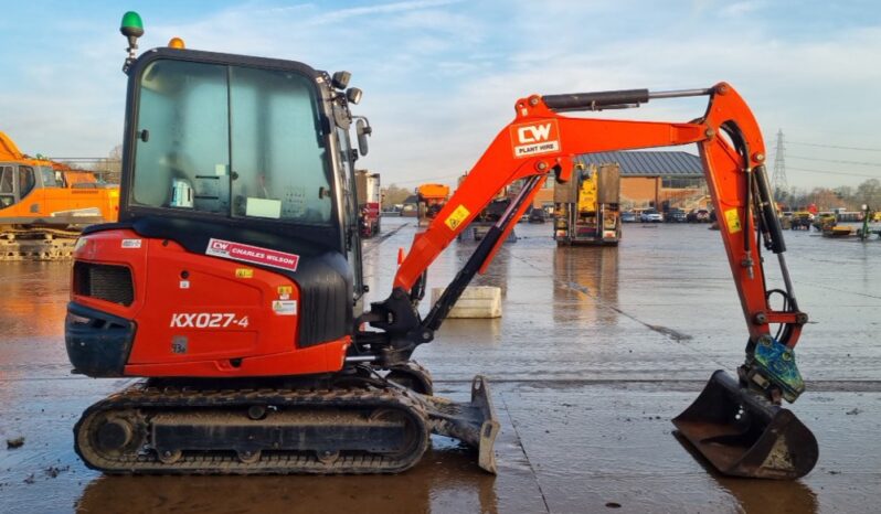 2020 Kubota KX027-4 Mini Excavators For Auction: Leeds – 22nd, 23rd, 24th & 25th January 25 @ 8:00am full