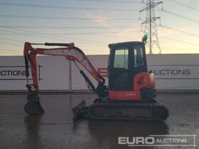 2016 Kubota U48-4 Mini Excavators For Auction: Leeds – 22nd, 23rd, 24th & 25th January 25 @ 8:00am full