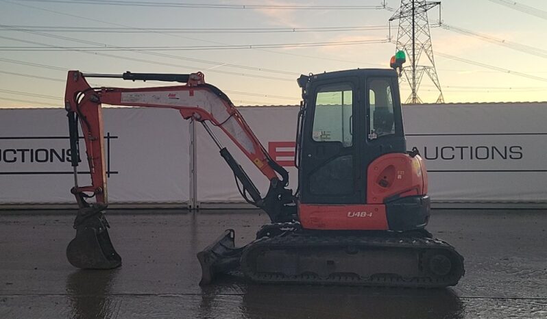 2016 Kubota U48-4 Mini Excavators For Auction: Leeds – 22nd, 23rd, 24th & 25th January 25 @ 8:00am full