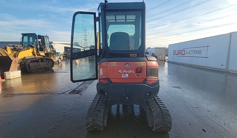 2015 Kubota U27-4 Mini Excavators For Auction: Leeds – 22nd, 23rd, 24th & 25th January 25 @ 8:00am full