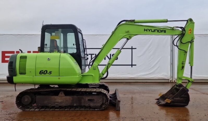 Hyundai R60-7 6 Ton+ Excavators For Auction: Dromore – 21st & 22nd February 2025 @ 9:00am For Auction on 2025-02-22 full