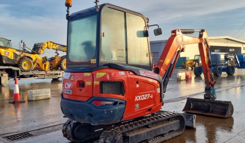 2020 Kubota KX027-4 Mini Excavators For Auction: Leeds – 22nd, 23rd, 24th & 25th January 25 @ 8:00am full