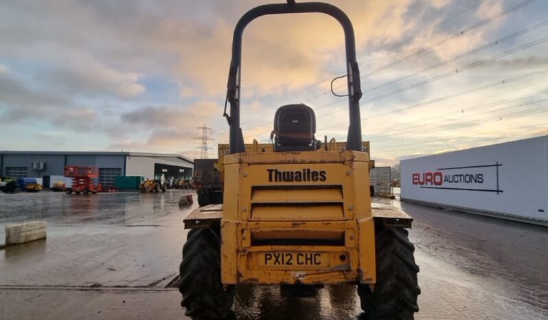 2012 Thwaites 6 Ton Site Dumpers For Auction: Leeds – 22nd, 23rd, 24th & 25th January 25 @ 8:00am full