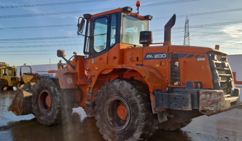 2011 Doosan DL200 Wheeled Loaders For Auction: Leeds – 22nd, 23rd, 24th & 25th January 25 @ 8:00am full