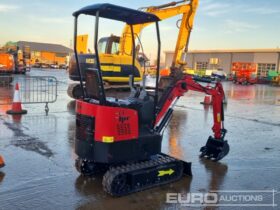 Unused 2024 JPC HT12 Micro Excavators For Auction: Leeds – 22nd, 23rd, 24th & 25th January 25 @ 8:00am full