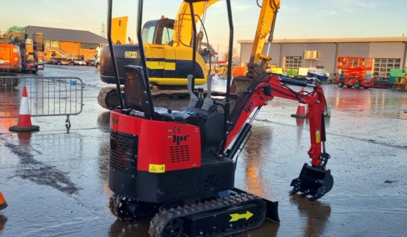 Unused 2024 JPC HT12 Micro Excavators For Auction: Leeds – 22nd, 23rd, 24th & 25th January 25 @ 8:00am full