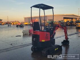 Unused 2024 JPC HT12 Micro Excavators For Auction: Leeds – 22nd, 23rd, 24th & 25th January 25 @ 8:00am full