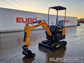 Unused 2024 JPC HT12 Micro Excavators For Auction: Leeds – 22nd, 23rd, 24th & 25th January 25 @ 8:00am