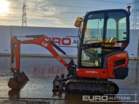 2017 Kubota KX016-4 Mini Excavators For Auction: Leeds – 22nd, 23rd, 24th & 25th January 25 @ 8:00am full