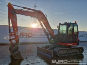 2019 Kubota KX080-4A 6 Ton+ Excavators For Auction: Leeds – 22nd, 23rd, 24th & 25th January 25 @ 8:00am