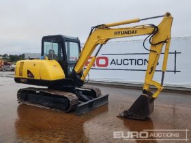 Hyundai R55-7 Mini Excavators For Auction: Dromore – 21st & 22nd February 2025 @ 9:00am For Auction on 2025-02-22 full