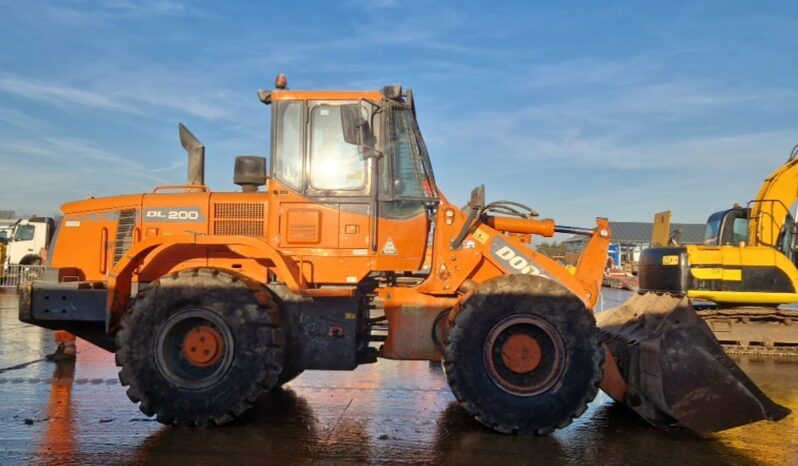 2011 Doosan DL200 Wheeled Loaders For Auction: Leeds – 22nd, 23rd, 24th & 25th January 25 @ 8:00am full