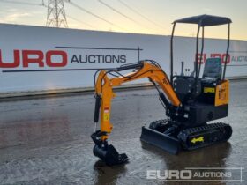 Unused 2024 JPC HT12 Micro Excavators For Auction: Leeds – 22nd, 23rd, 24th & 25th January 25 @ 8:00am