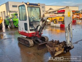 2012 Takeuchi TB016 Mini Excavators For Auction: Leeds – 22nd, 23rd, 24th & 25th January 25 @ 8:00am full