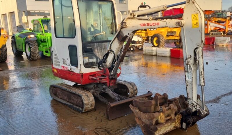 2012 Takeuchi TB016 Mini Excavators For Auction: Leeds – 22nd, 23rd, 24th & 25th January 25 @ 8:00am full