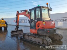 2013 Kubota U55-4 Mini Excavators For Auction: Leeds – 22nd, 23rd, 24th & 25th January 25 @ 8:00am full