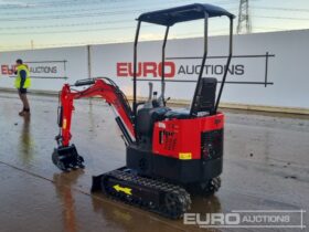 Unused 2024 JPC HT12 Micro Excavators For Auction: Leeds – 22nd, 23rd, 24th & 25th January 25 @ 8:00am full