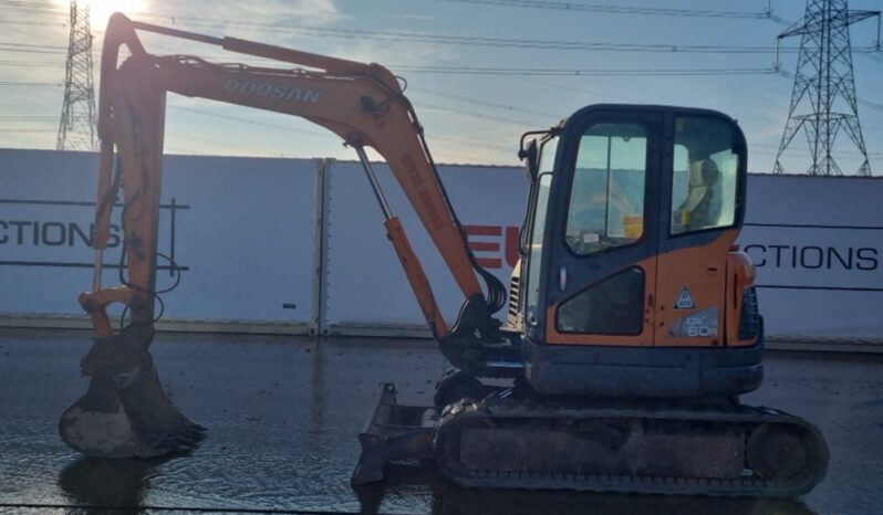 Doosan DX60R 6 Ton+ Excavators For Auction: Leeds – 22nd, 23rd, 24th & 25th January 25 @ 8:00am full