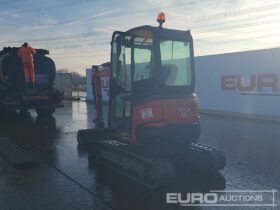 2015 Kubota U27-4 Mini Excavators For Auction: Leeds – 22nd, 23rd, 24th & 25th January 25 @ 8:00am full