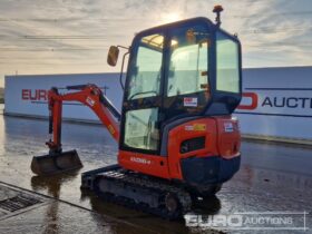 2017 Kubota KX016-4 Mini Excavators For Auction: Leeds – 22nd, 23rd, 24th & 25th January 25 @ 8:00am full