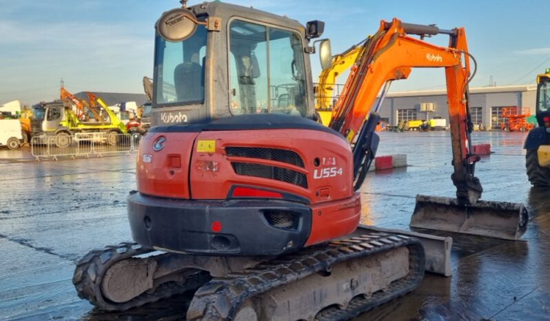 2013 Kubota U55-4 Mini Excavators For Auction: Leeds – 22nd, 23rd, 24th & 25th January 25 @ 8:00am full