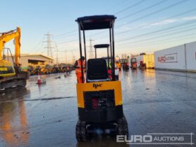 Unused 2024 JPC HT12 Micro Excavators For Auction: Leeds – 22nd, 23rd, 24th & 25th January 25 @ 8:00am full