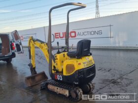 2018 Wacker Neuson 803 Micro Excavators For Auction: Leeds – 22nd, 23rd, 24th & 25th January 25 @ 8:00am full