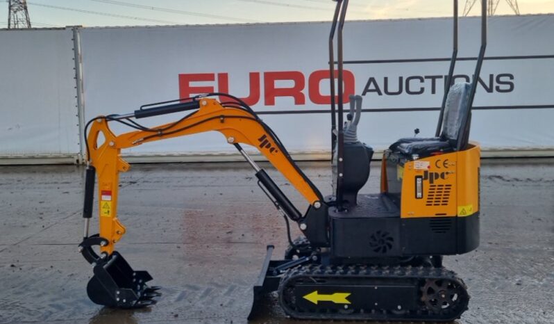 Unused 2024 JPC HT12 Micro Excavators For Auction: Leeds – 22nd, 23rd, 24th & 25th January 25 @ 8:00am full